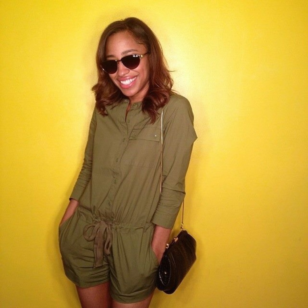 Saturday by Kate Spade Military Romper